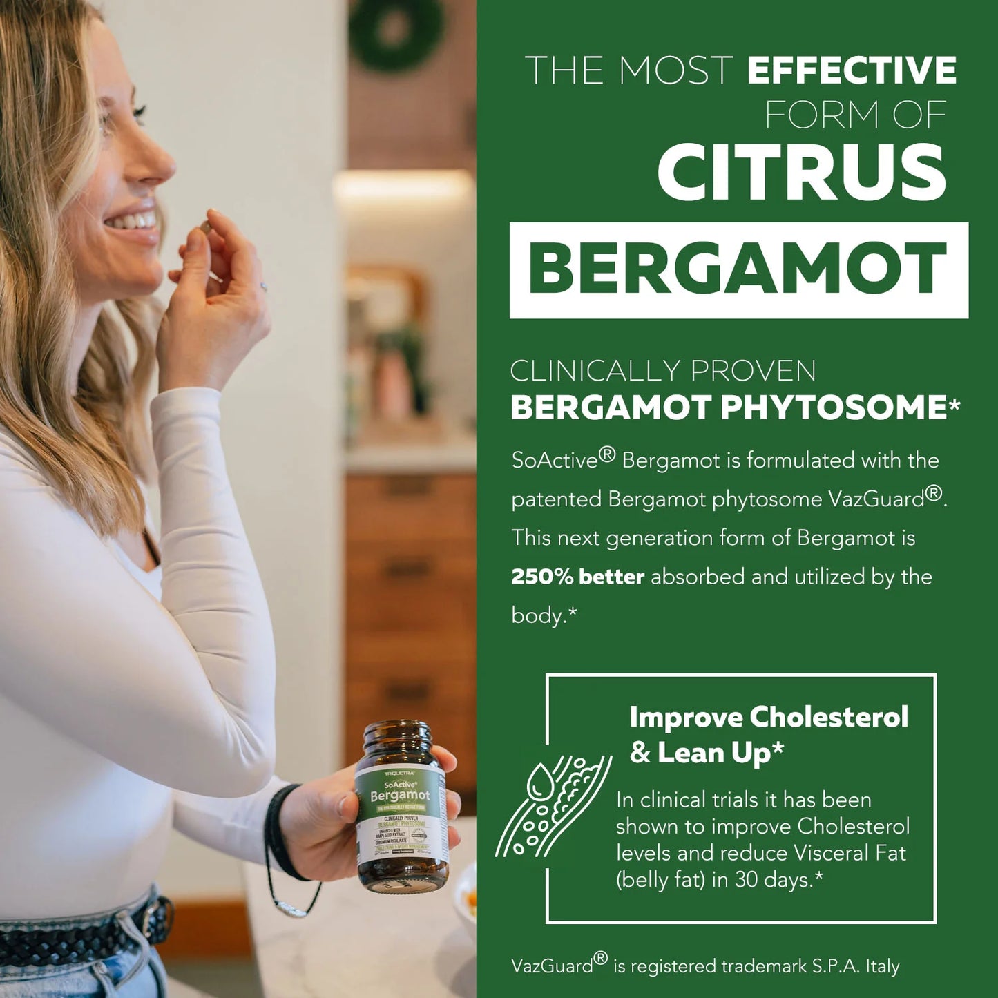 Triquetra SoActive Bergamot Phytosome Capsules