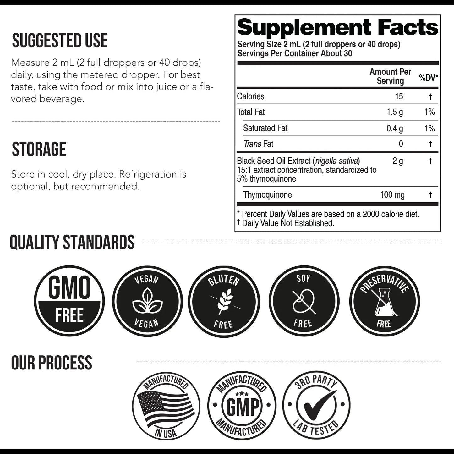 Triquetra TQ-Advanced Black Seed Oil Liquid