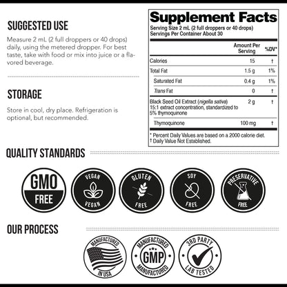 Triquetra TQ-Advanced Black Seed Oil Liquid