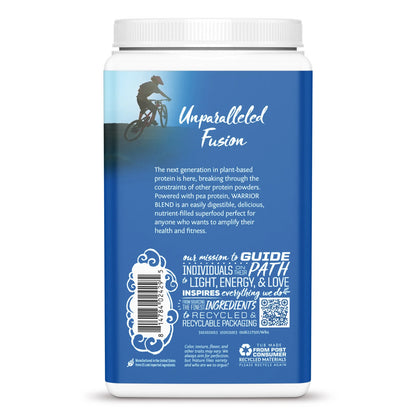 Sunwarrior Protein Warrior Blend Unflavored Powder Organic