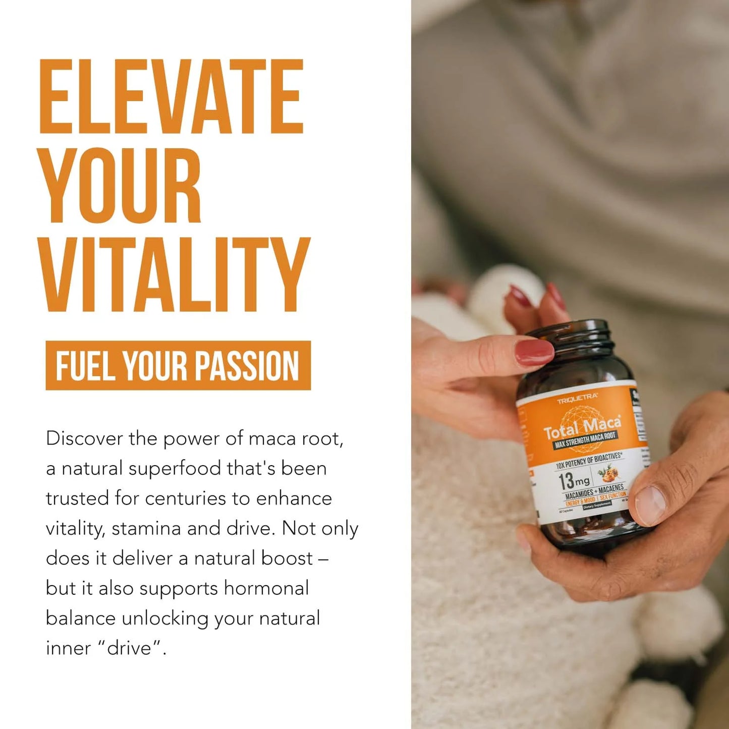 Triquetra Total Maca Root Extract Capsules