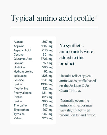 So Lean & So Clean Protein Organic